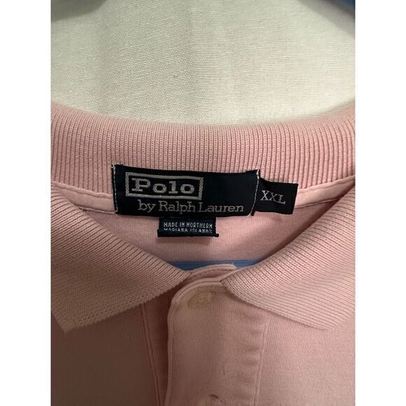 Polo Ralph Lauren Other - Polo Ralph Lauren XXL Polo Shirt Classic Fit Short Sleeve Pink/Baby Blue Pony